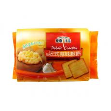 (整箱販售)  漢隆法式蒜味脆餅182g