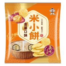 (整箱販售)  米小餅-金薯160g